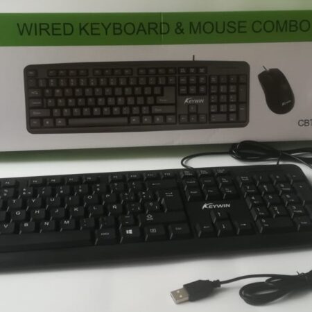 Combo Teclado y Mause ALAMBRICO Universal Estandar