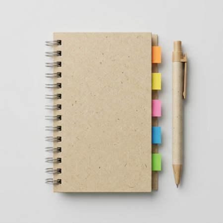 Libreta argollada vertical grande