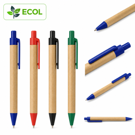 Esfero retráctil ecológico x4 9032