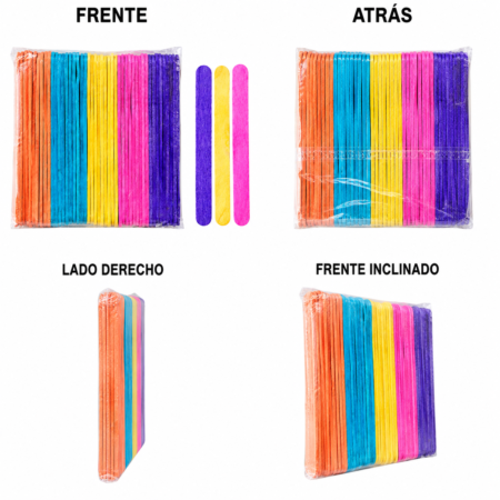 Palos de Paleta Colores