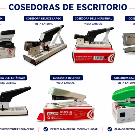 Cosedoras de Escritorio, Oficina e Industrial